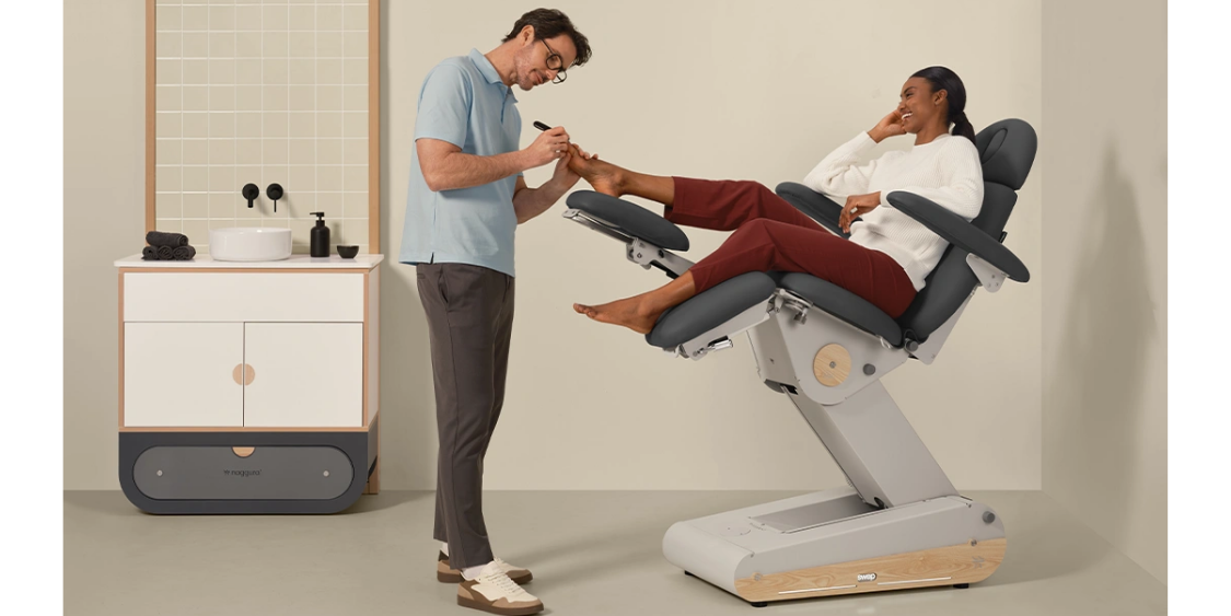Naggura & Weelko : une nouvelle gamme de fauteuils de podologie sur My Podologie