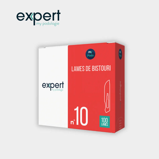 100 Sterile Scalpel Blades - Expert by My Podologie Expert 