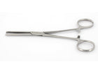 Straight Kocher forceps with claw 14cm