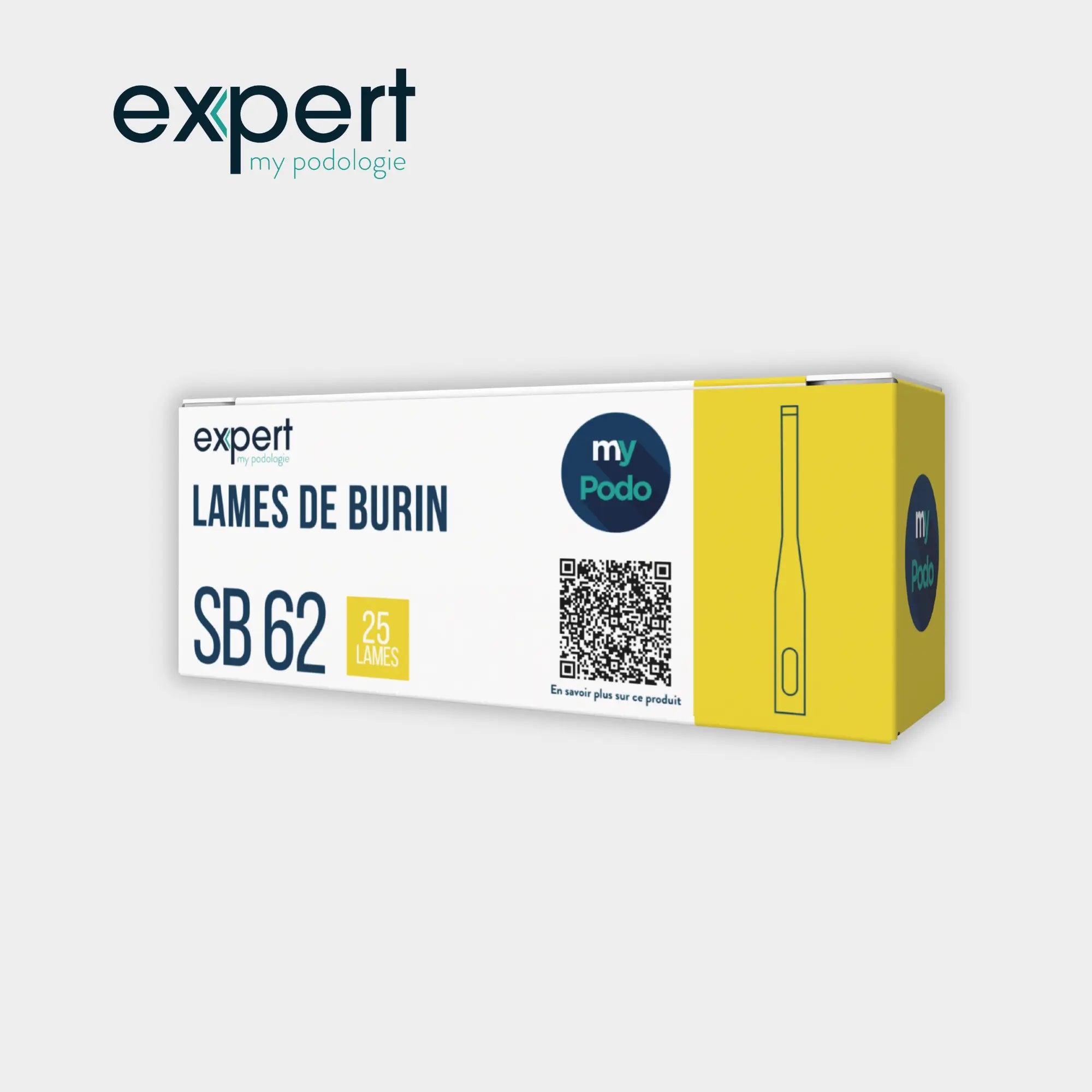25 Lames de burin - Expert by My Podologie Expert 