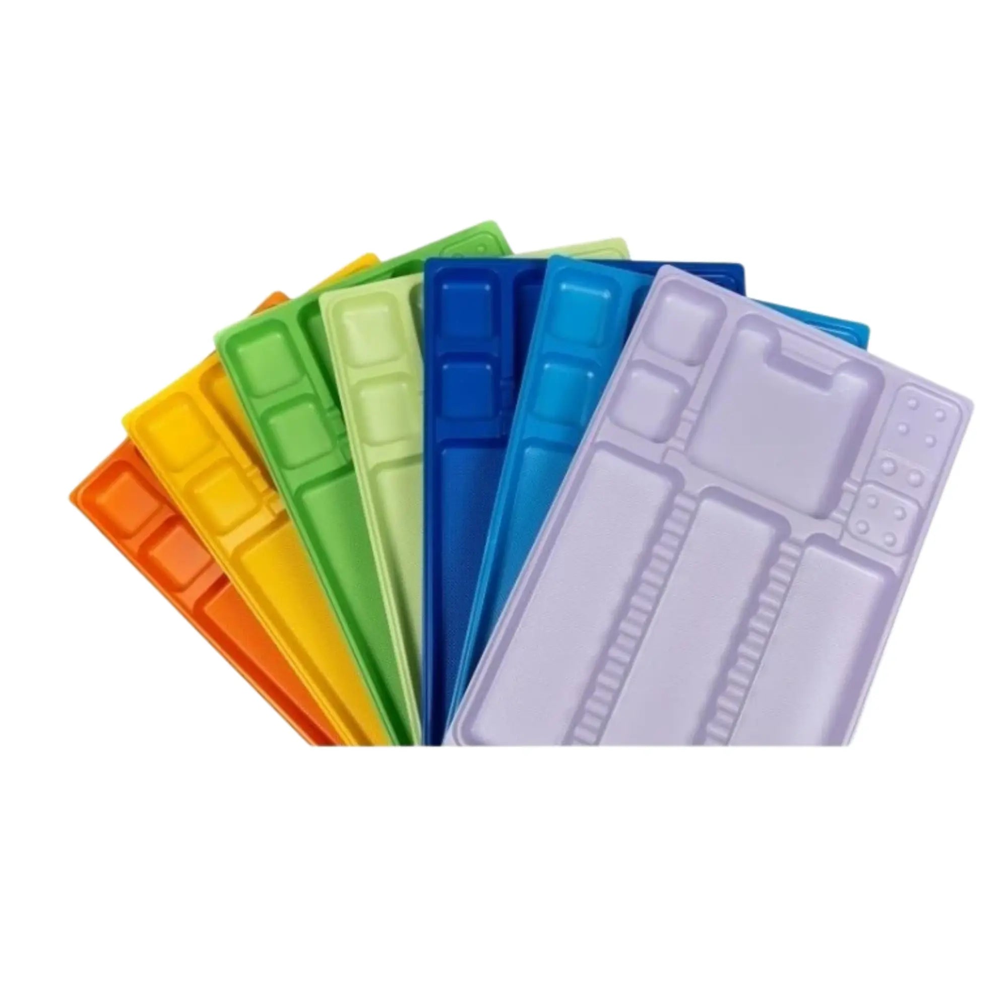 50 single-use treatment trays with compartments - 3 formats My Podologie 