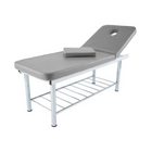 Fixed massage table 2 steel panels - 5 colors