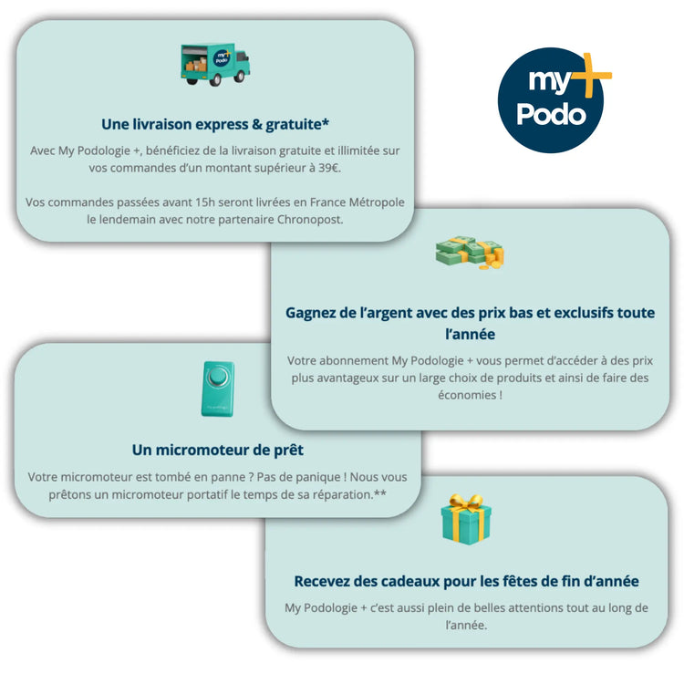 Abonnement My Podologie Plus My Podologie 