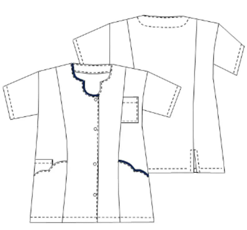 Anaïs - Tunique - Manches Courtes - Femme - 75cm My Blouse 