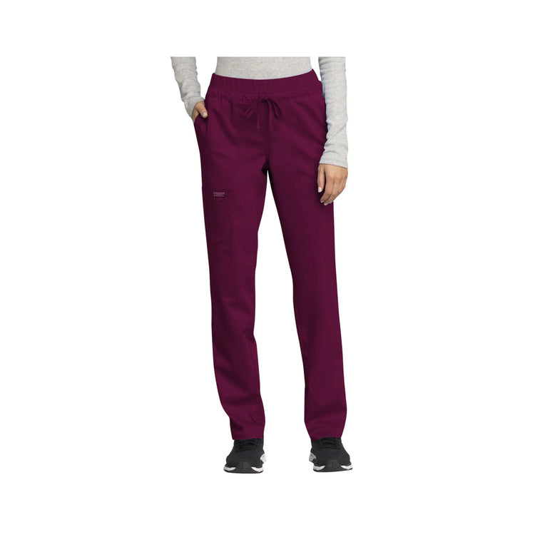 Angers - Pantalon avec cordon de serrage - femme - Cherokee Cherokee Authentic Workwear  Bordeaux-XXXL