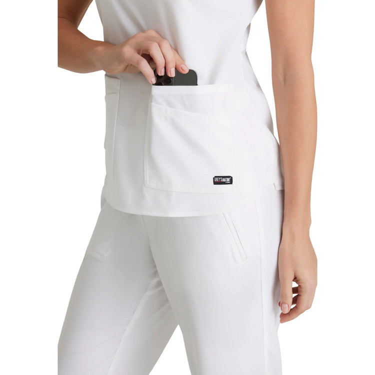 Aura - Tunique col V - Femme - Grey’s Anatomy Stretch Grey’s Anatomy 