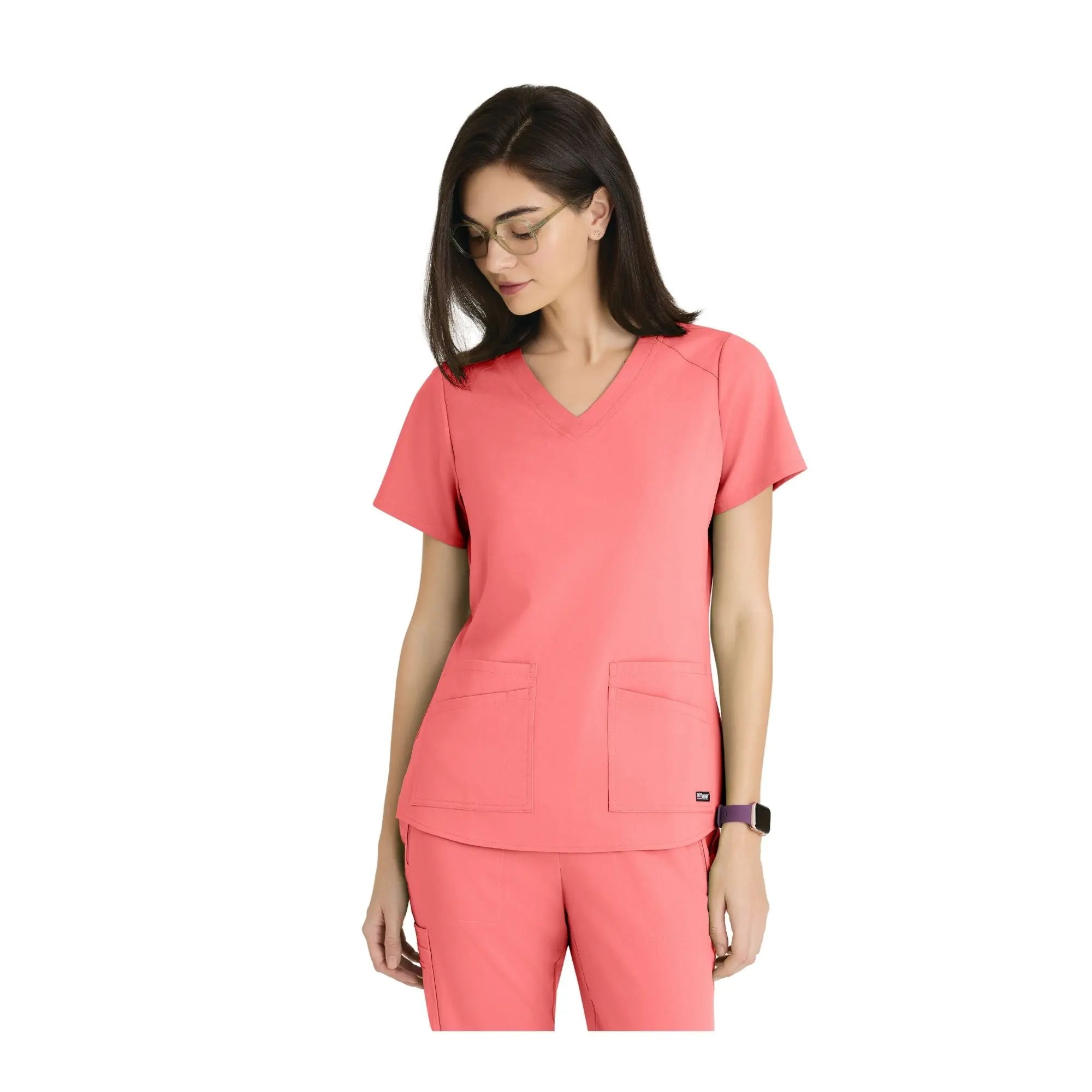 Aura - V-neck tunic - Women - Grey’s Anatomy Stretch Grey’s Anatomy 