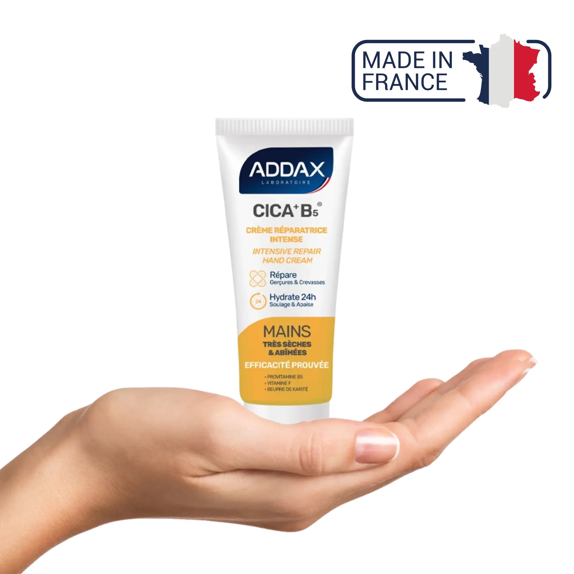 CICA + B5® - Crème mains réparatrice intense - 50 ml - Laboratoire Addax Laboratoire Addax 