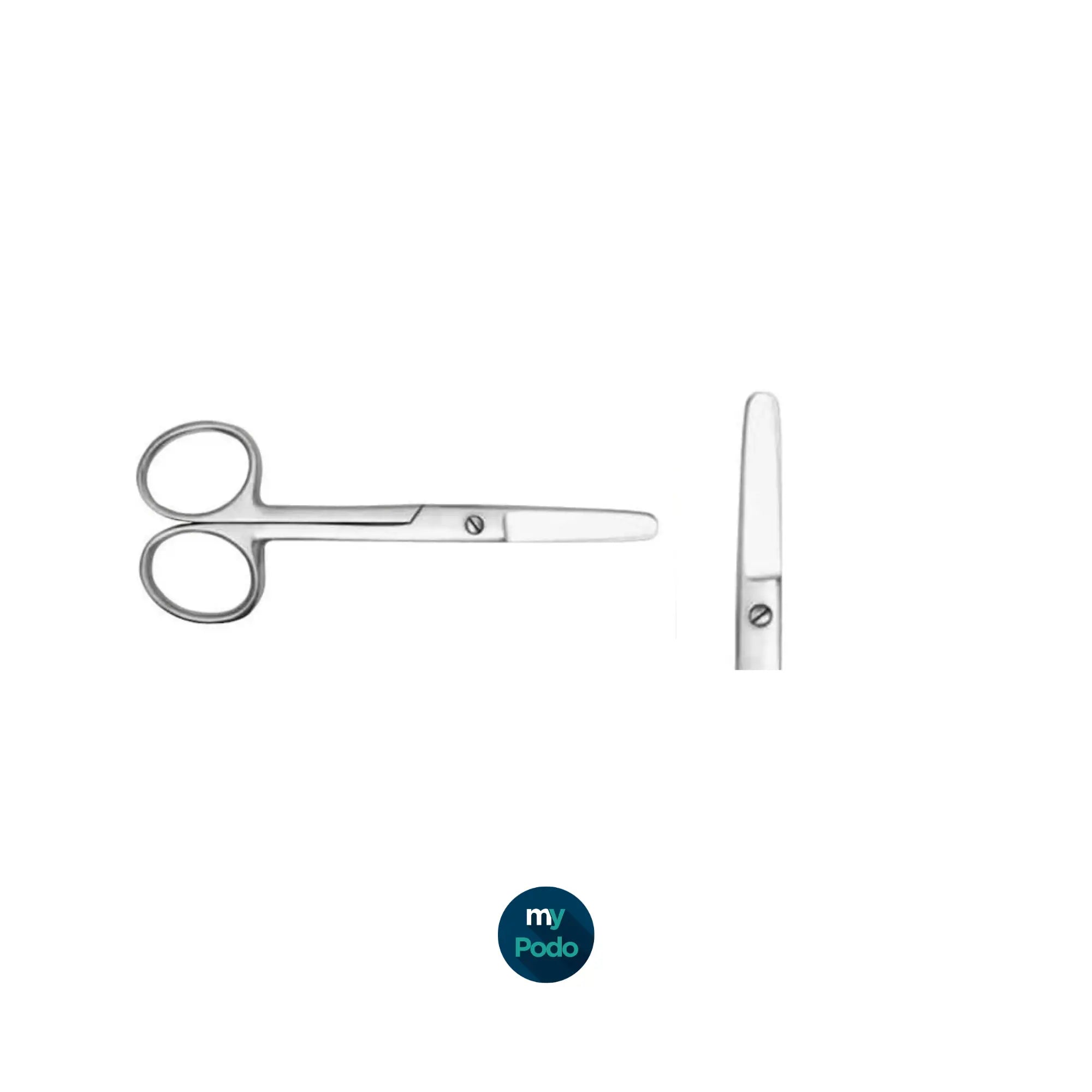 Ciseaux Droits - Bouts Mousses/Mousses - 14cm- My Podologie My Podologie 