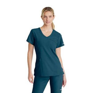 Edelweiss - Tunique col croisé - Femme - Skechers SKECHERS  Bleu Bahamas / XL