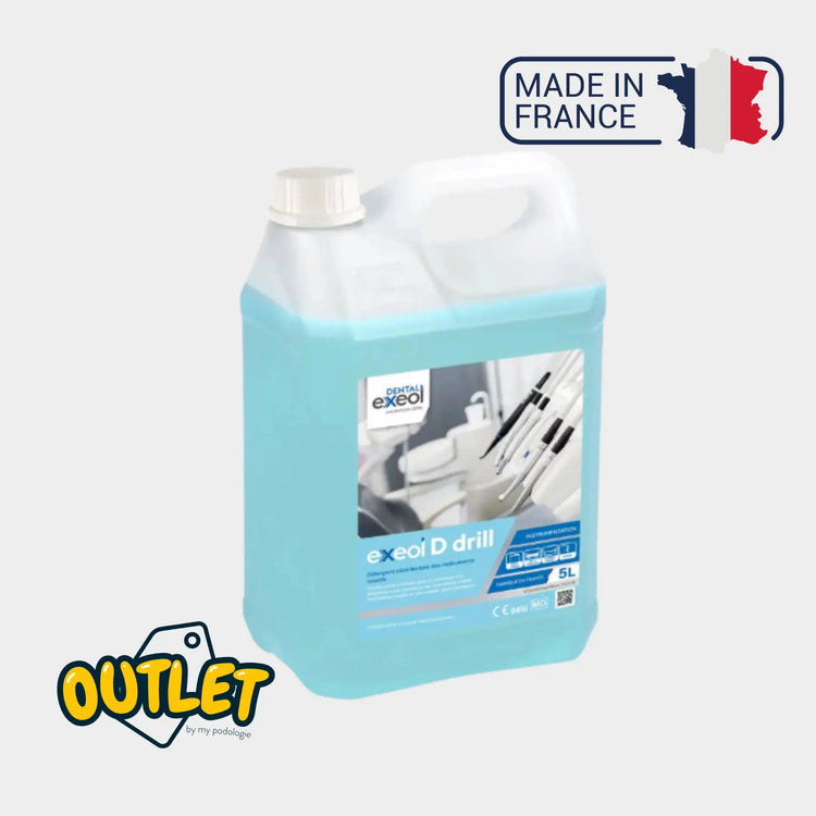 Exeol D drill - Disinfectant detergent for rotary instruments - 5L - Sodel // Short date Exeol 