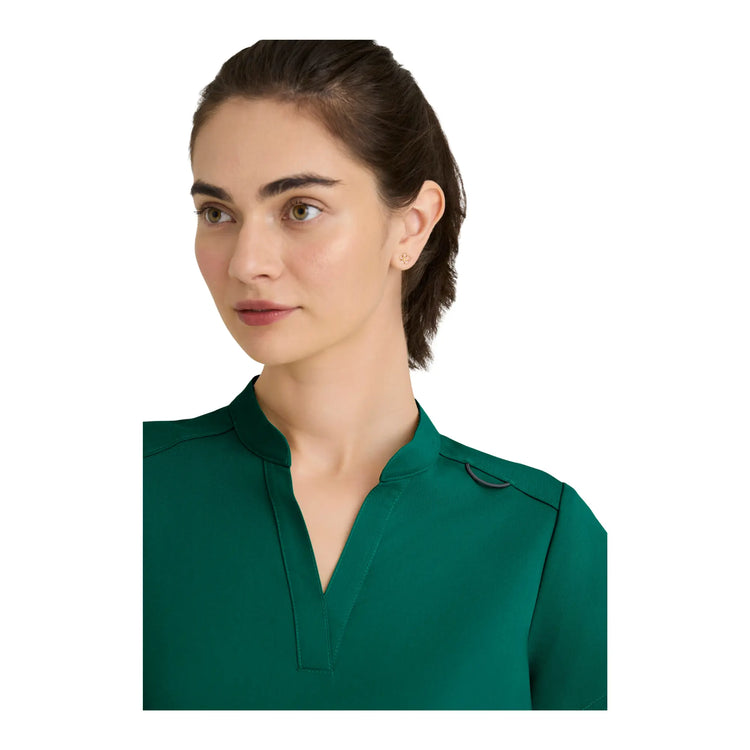 Flora - Tunique col à bande - Femme - Grey’s Anatomy Stretch Grey’s Anatomy 