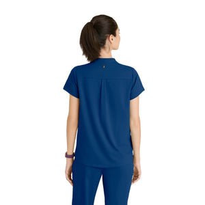 Flora - Tunique col à bande - Femme - Grey’s Anatomy Stretch Grey’s Anatomy 