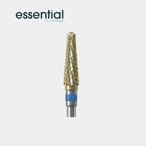 Fraise PODOMATOR - Carbure de tungstène - Denture croisée moyenne - 4 mm - Essential by My Podologie Essential 