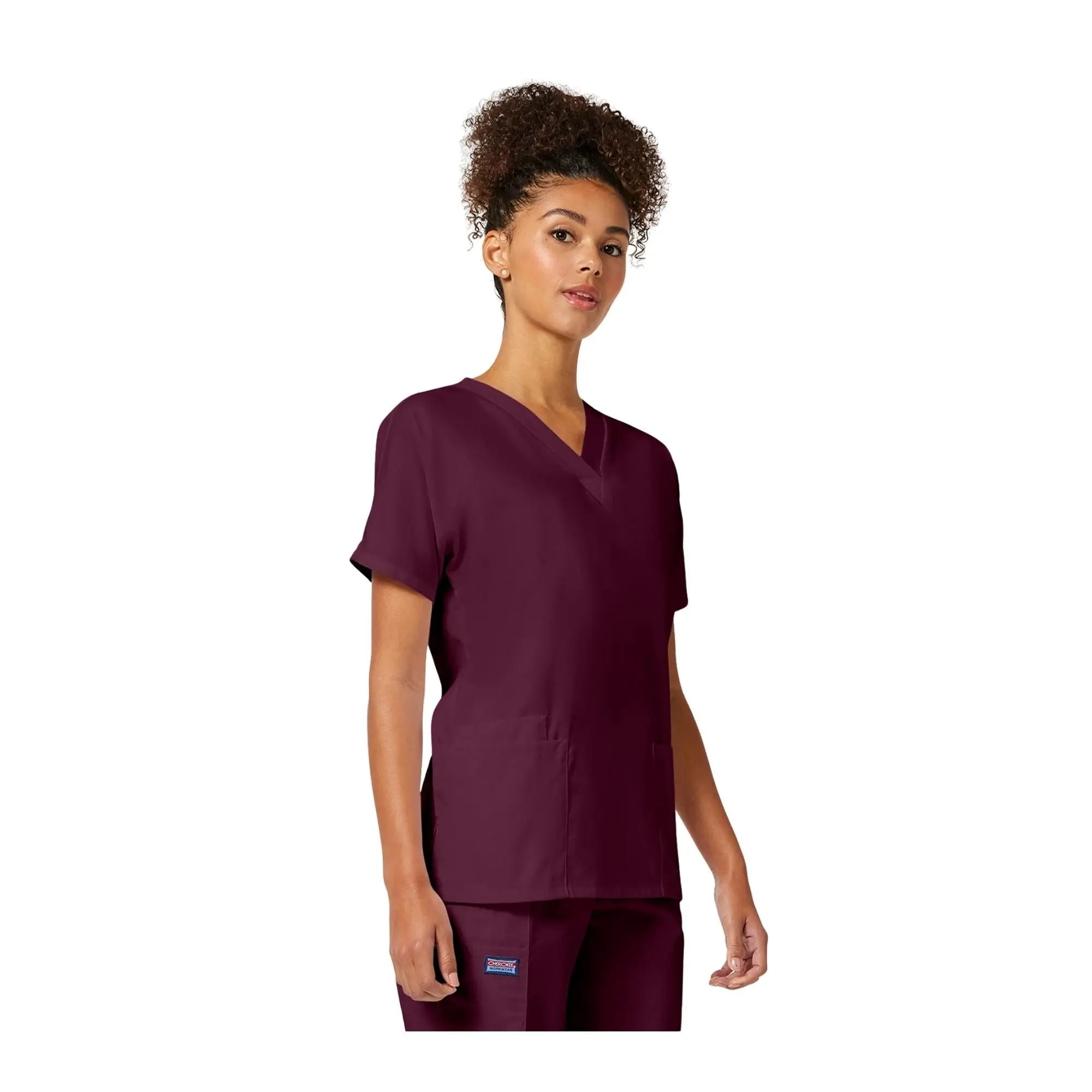 Guéthary - Tunique médicale - Col V - Manches courtes - Femme - Cherokee Cherokee Authentic Workwear 