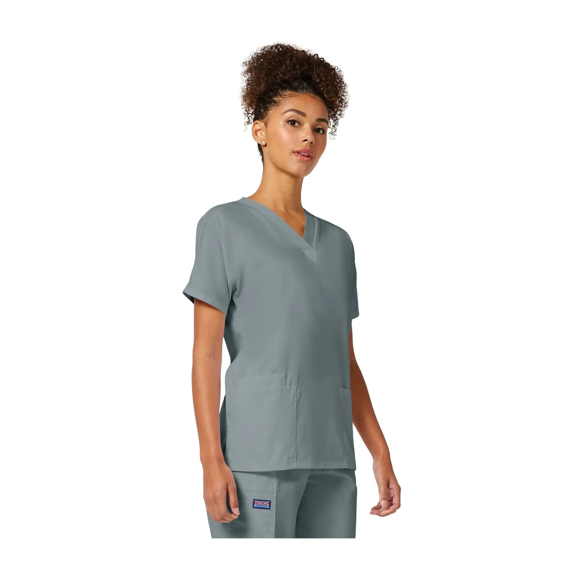 Guéthary - Tunique médicale - Col V - Manches courtes - Femme - Cherokee Cherokee Authentic Workwear 