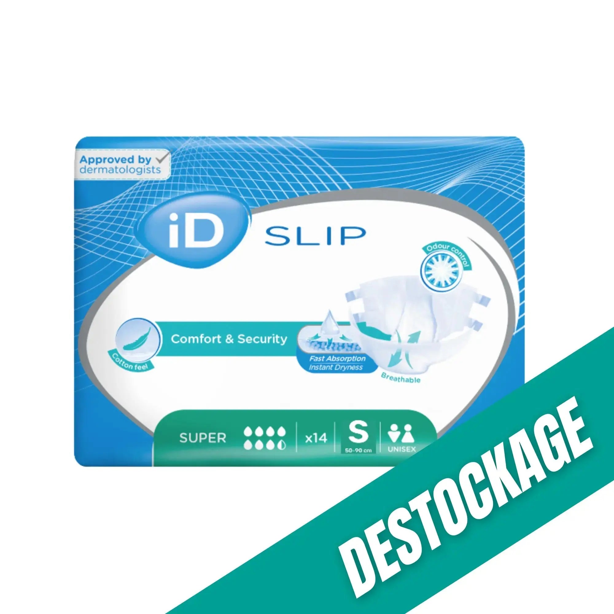 ID Slip - Couches adultes - Tailles & Absorptions Variées // Destockage - My Médical