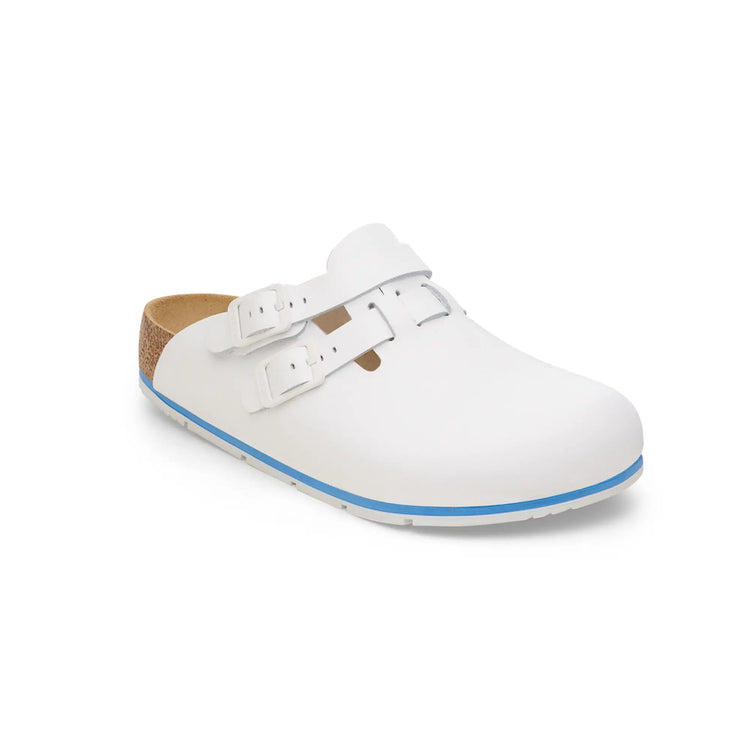 Kay Pro - Sabot Cuir naturel - Plusieurs coloris - Birkenstock Birkenstock  Blanc-Étroite-46