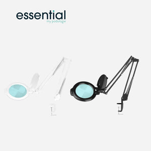 Moonlight 8013/6 LED articulated magnifying lamp for table - White or Black - Essential by My Podologie Activeshop 