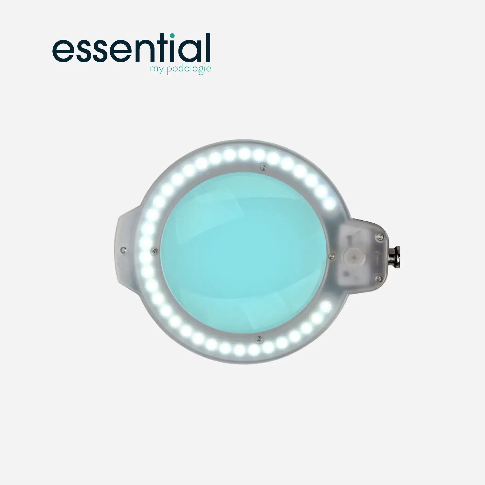 Moonlight 8013/6 LED articulated magnifying lamp for table - White or Black - Essential by My Podologie Activeshop 