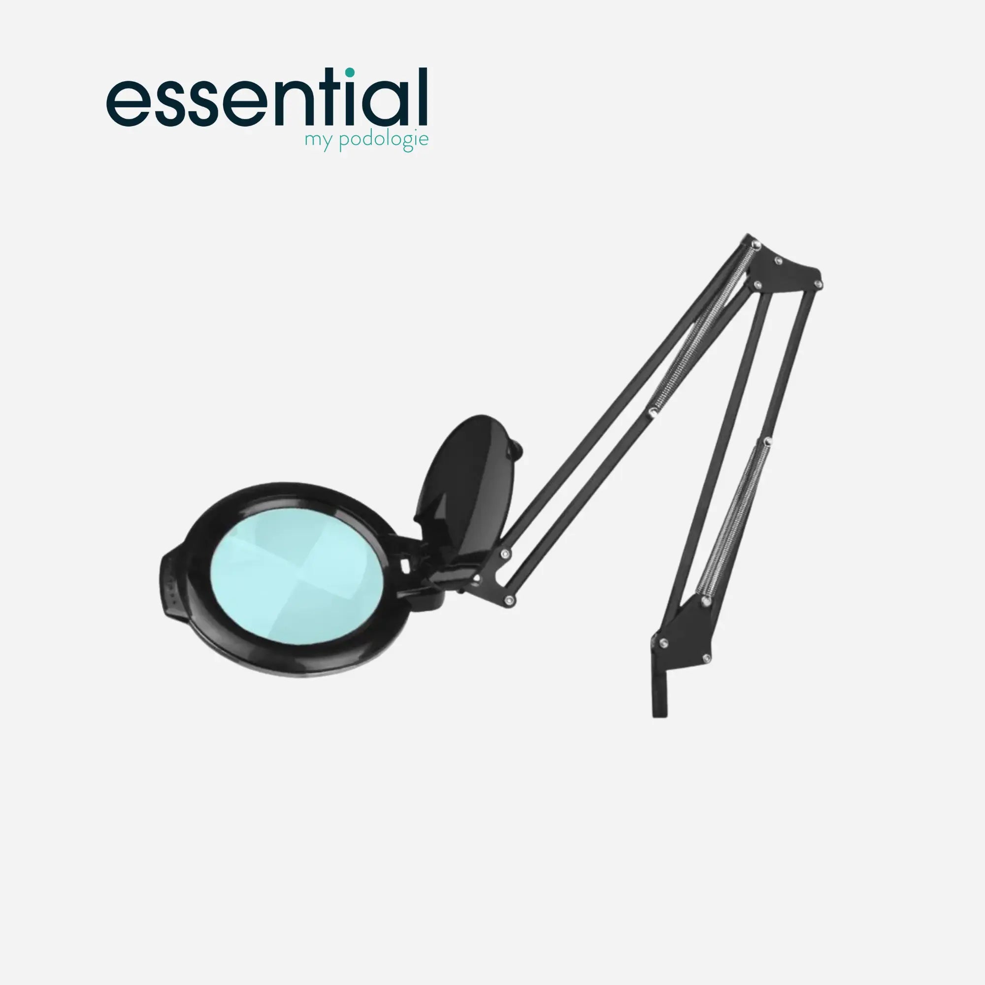 Moonlight 8013/6 LED articulated magnifying lamp for table - White or Black - Essential by My Podologie Activeshop 
