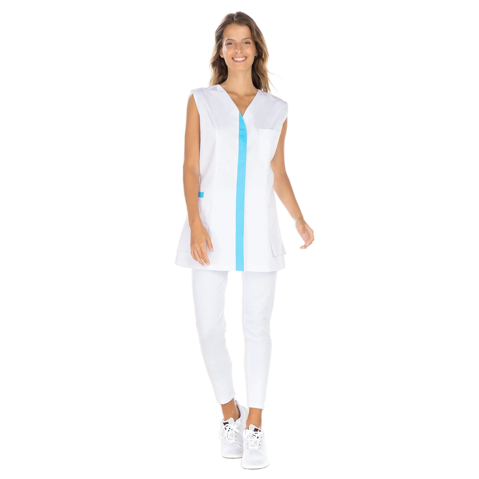 Madie - Tunique - 3 types de manches - Femme - 75 cm