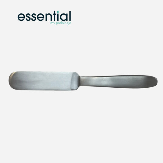 Abrasive holder handle - 21.5 cm - Stainless steel - Essential by My Podologie