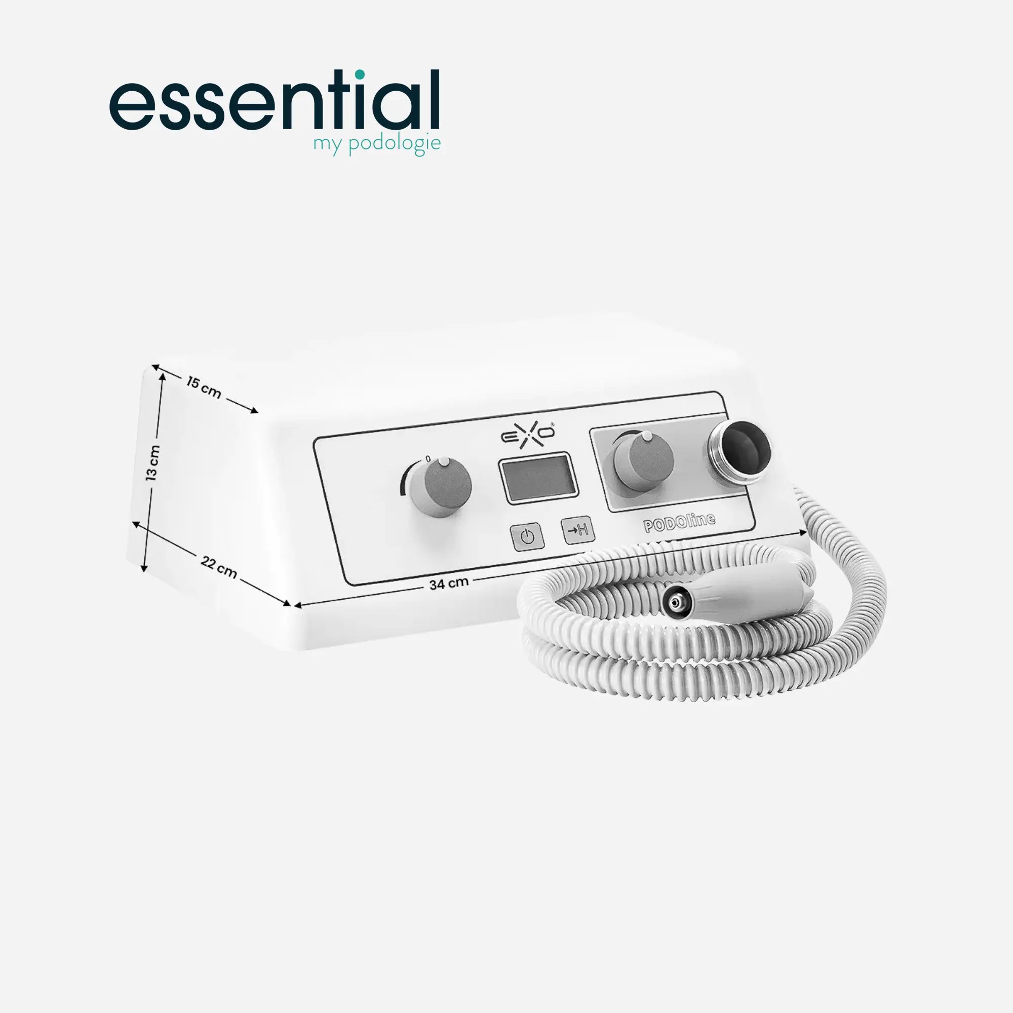 Micromoteur Exo Podo Line avec aspiration - 30 000 tpm - Essential by My Podologie Essential 