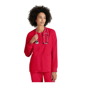 Mila - Round neck medical jacket - Women - Grey’s Anatomy Stretch Grey’s Anatomy 