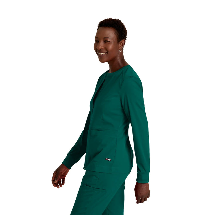 Millie - Veste médicale Zip - Femme - Grey’s Anatomy Stretch Grey’s Anatomy 