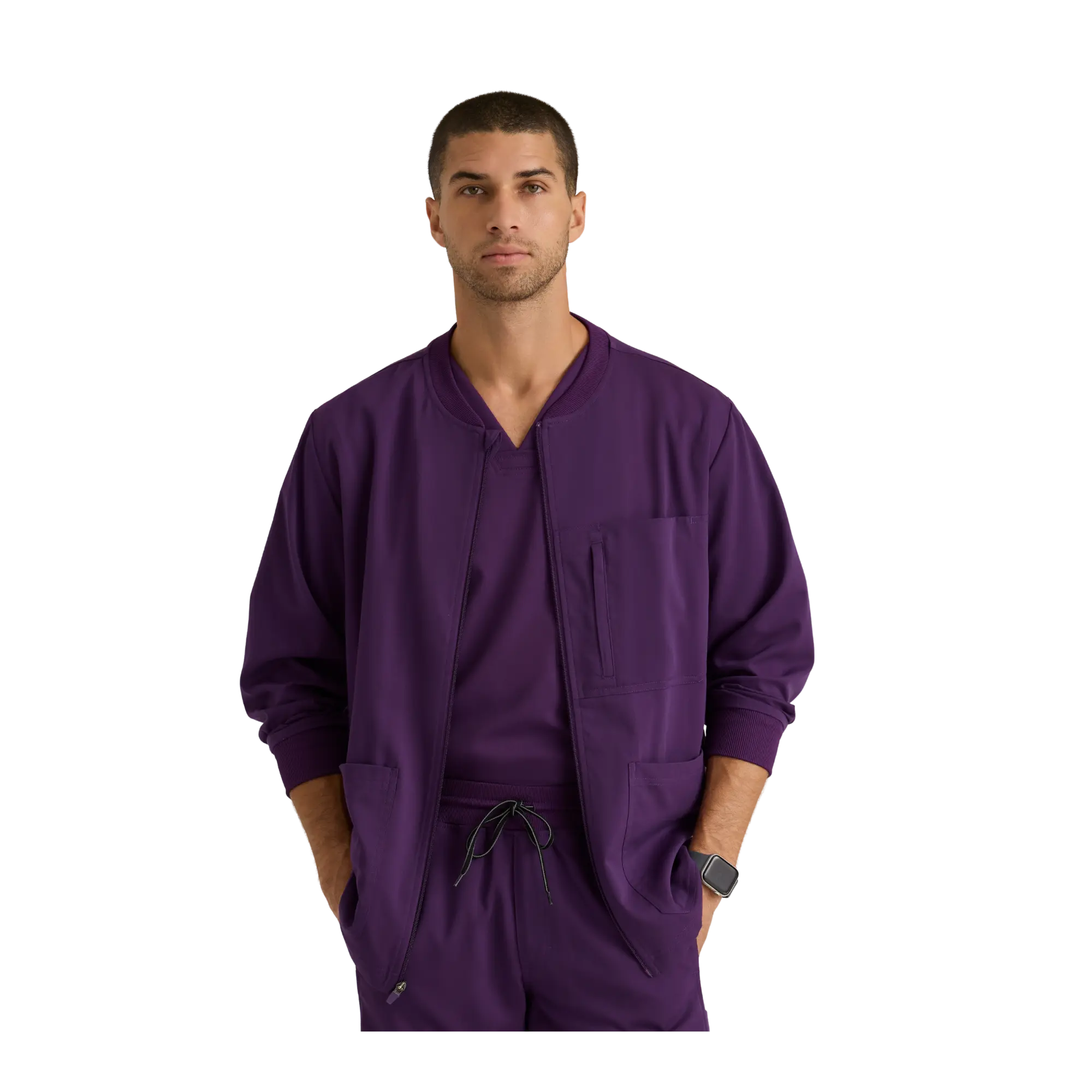 Mio - Round neck medical jacket - Men - Grey’s Anatomy Stretch Grey’s Anatomy 