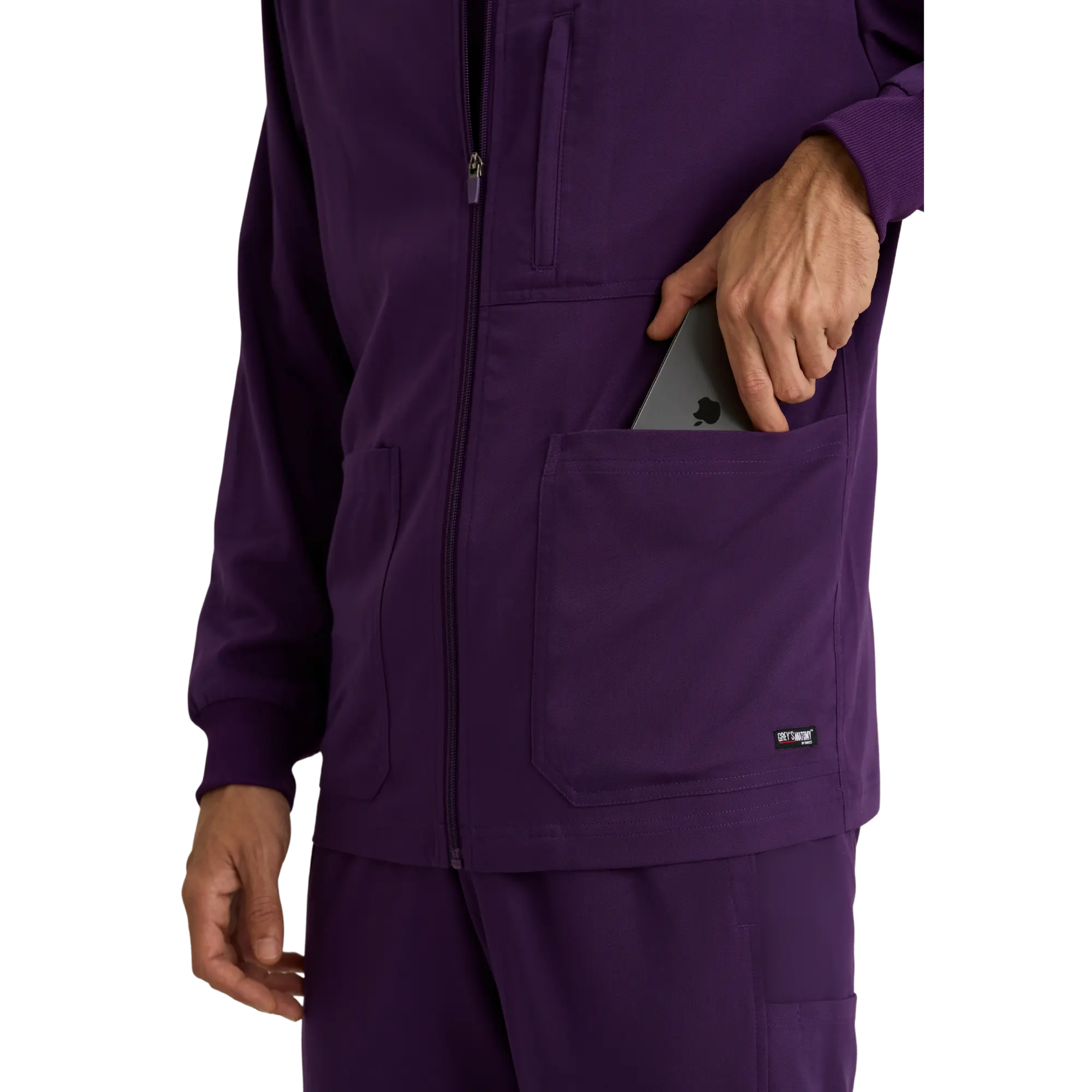 Mio - Round neck medical jacket - Men - Grey’s Anatomy Stretch Grey’s Anatomy 