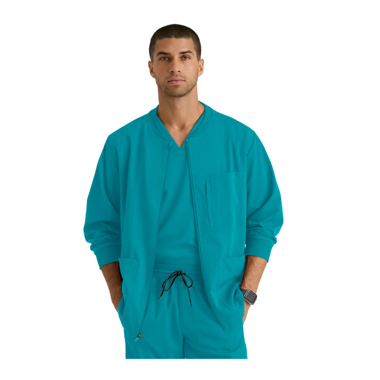 Mio - Round neck medical jacket - Men - Grey’s Anatomy Stretch Grey’s Anatomy 