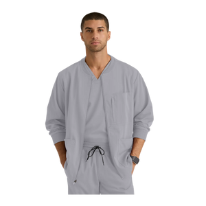 Mio - Round neck medical jacket - Men - Grey’s Anatomy Stretch Grey’s Anatomy 