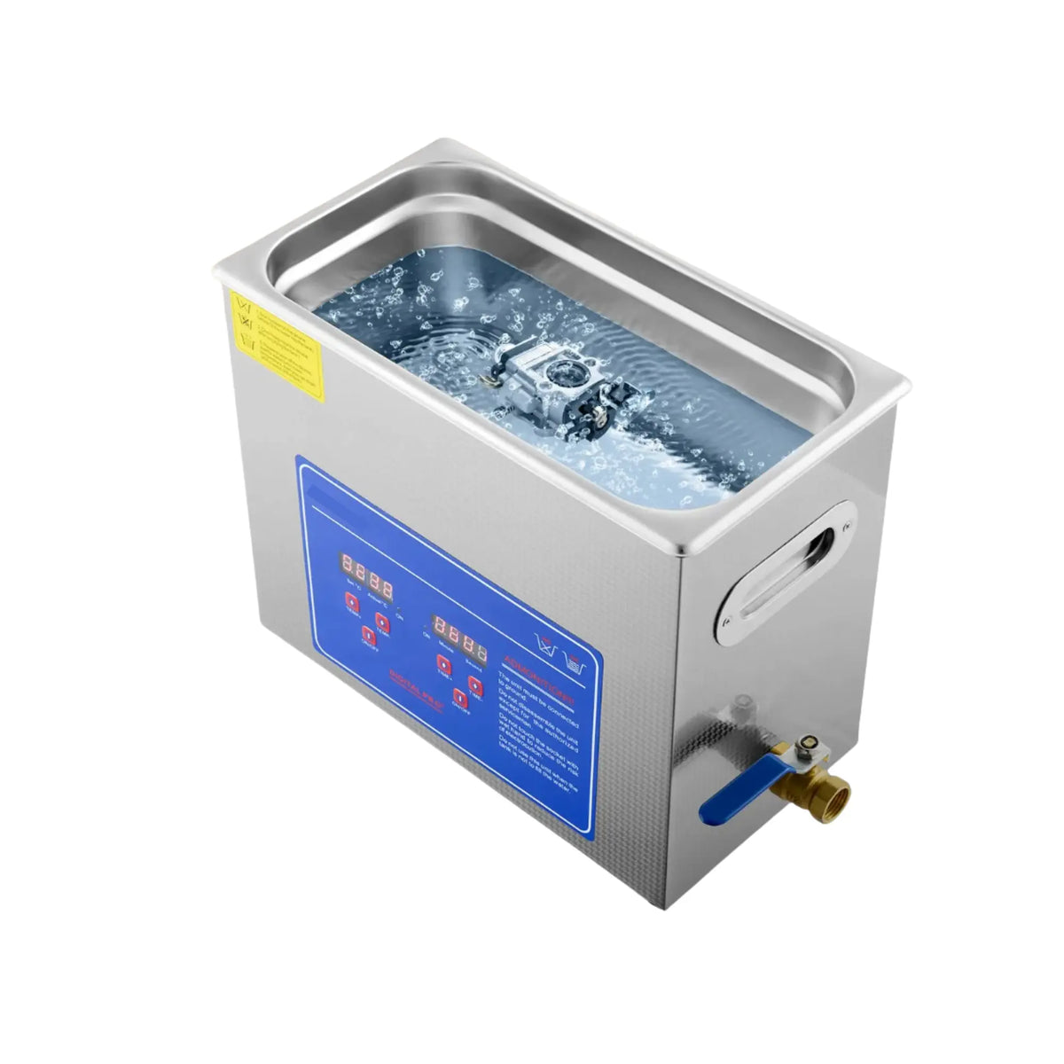 Nettoyeur à ultrasons - Grande capacité  - Acier inoxydable - Robinet de vidange - My Podologie My Podologie 