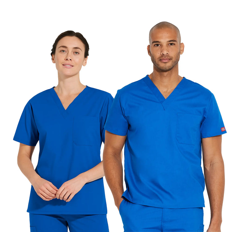 Orléans - Tunique col V - Unisexe - Dickies Dickies  Bleu Roi / 3XL