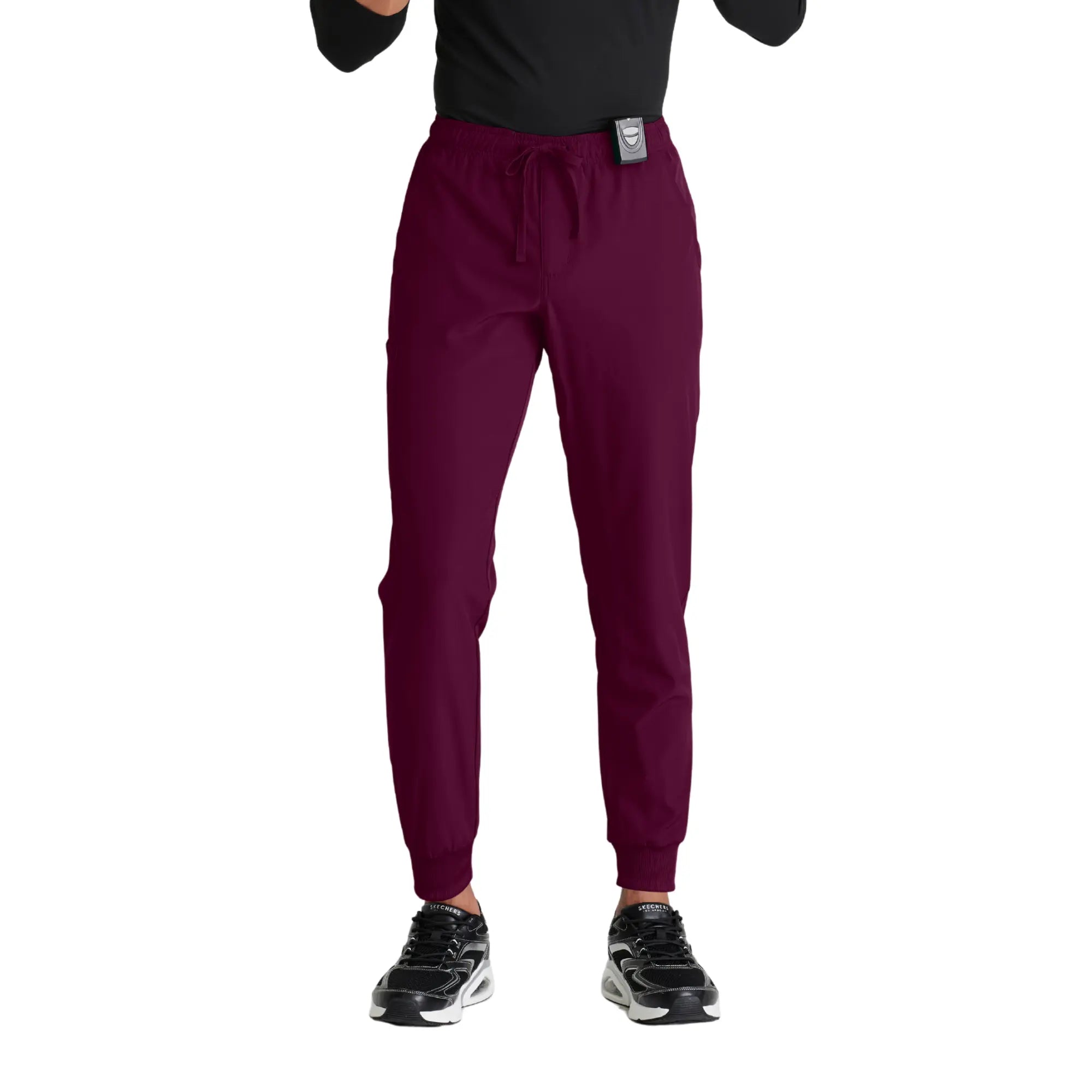 Plaza - Pantalon cordon de serrage - Homme - Skechers SKECHERS  Bordeaux / XL