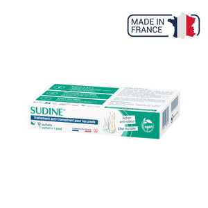 Poudre traitement anti-transpirant pour les pieds - Sudine Laboratoire Sorifa 