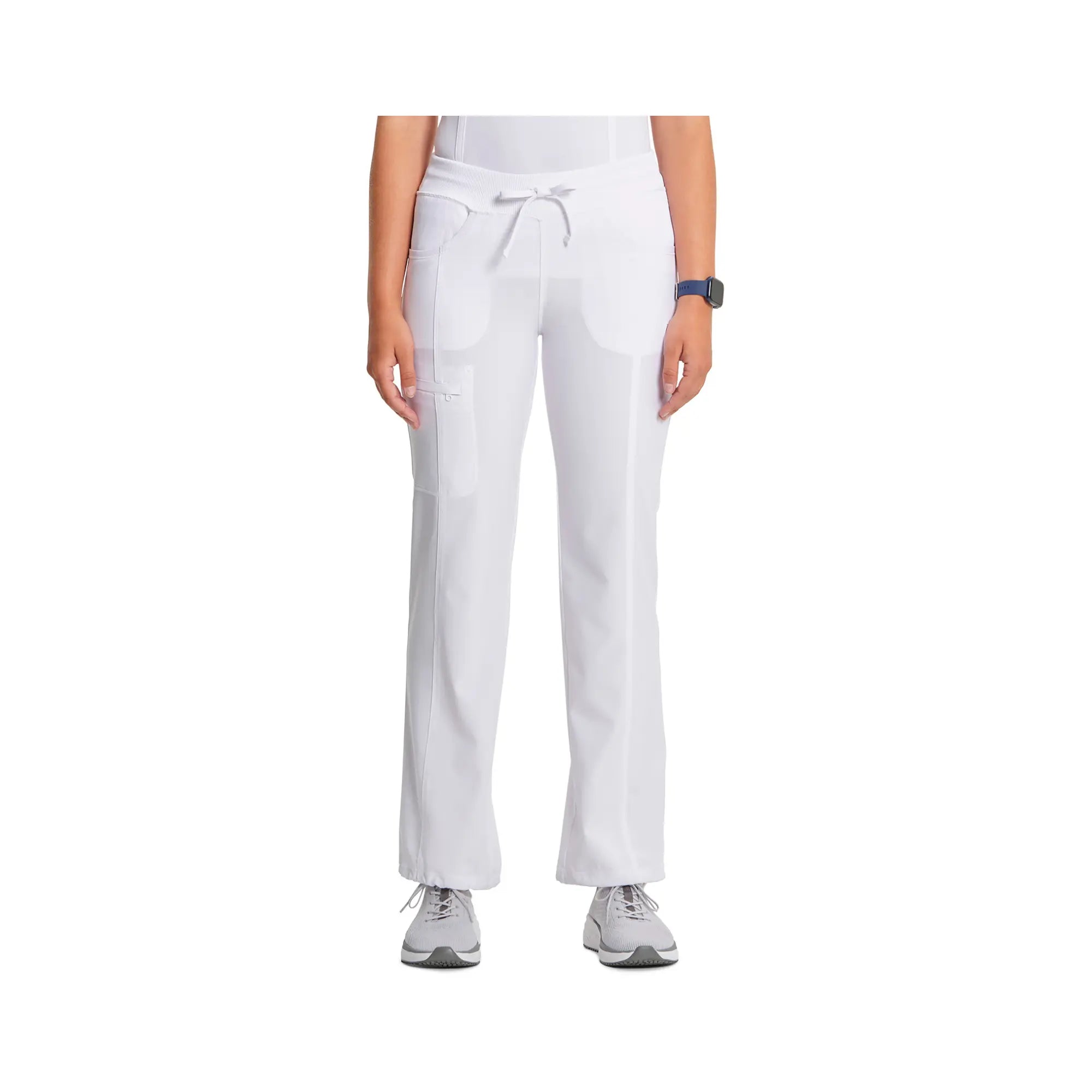 Quimper - Pantalon droit cordon de serrage - Femme - Cherokee Cherokee Medical Uniforms  Blanc-3XL