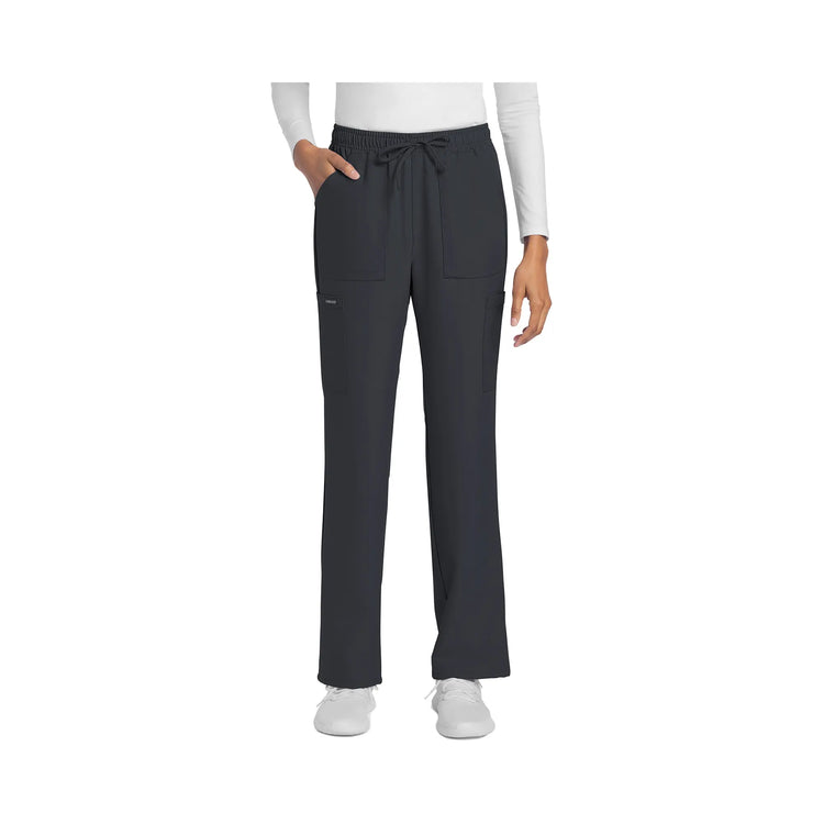 Saint-Malo - Pantalon jambes droites à cordon de serrage - Femme - Cherokee Cherokee Authentic Workwear 