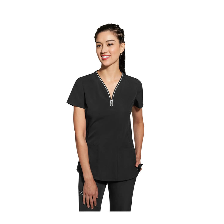 Sonia - Zipped V-neck tunic - Women - Healing Hands Healing Hands 