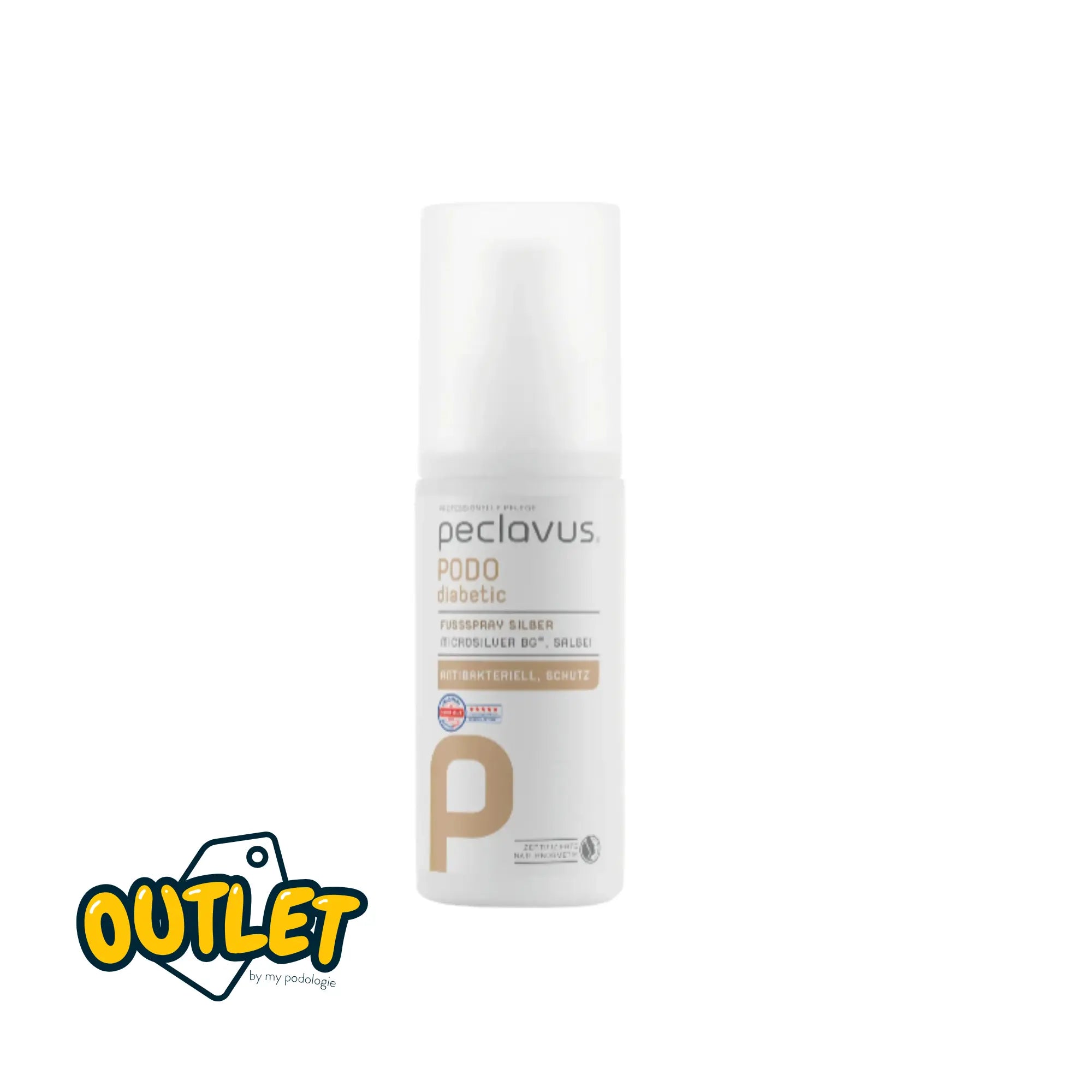 Foot spray - Silver - 150 ml - Peclavus / Peclavus Clearance Sale 