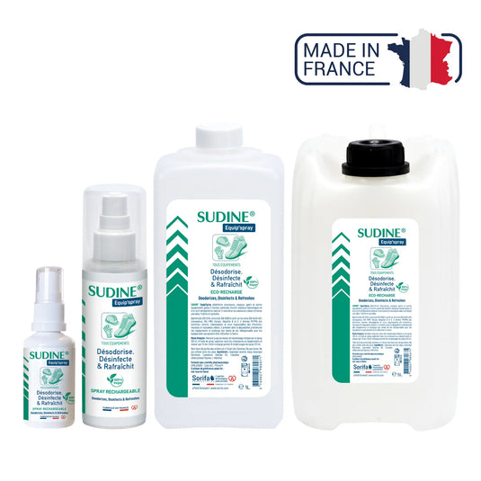 Sudine Equip'spray - Deodorizer, bactericide, fungicide for all equipment