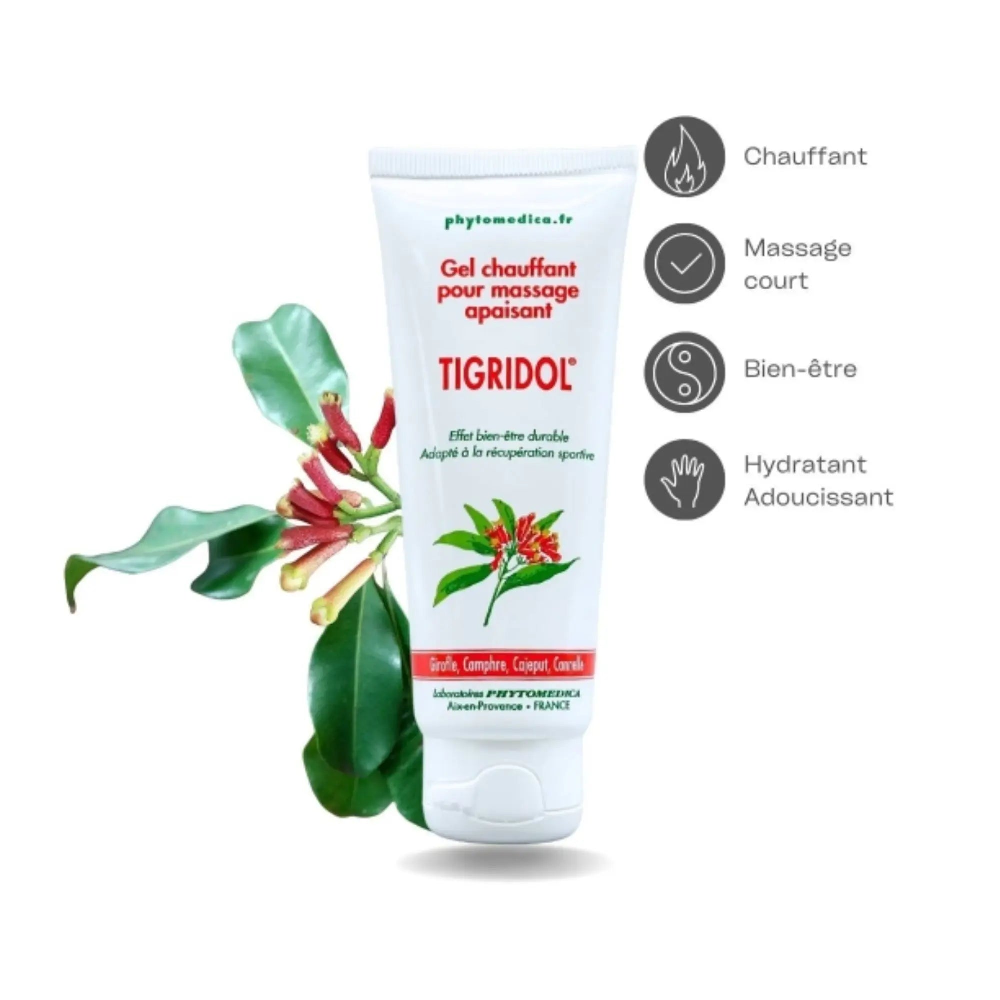 Tigridol® - Gel apaisant et chauffant - 2 contenances - Phytomedica Laboratoires Phytomedica 