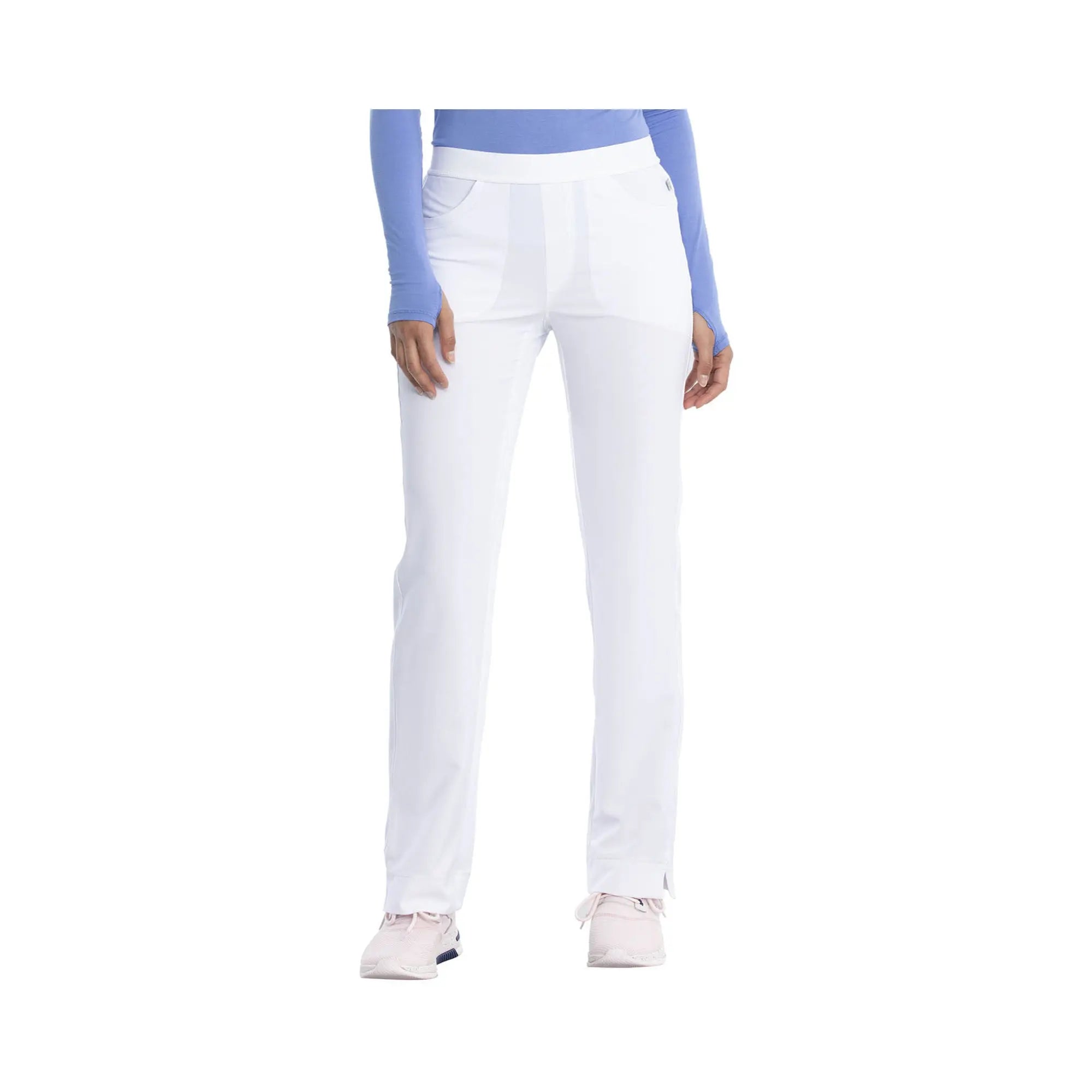 Tosse - Pantalon slim médical - Femme - 4 poches - Cherokee - Couleur 1 My Podologie  Blanc-XXXL